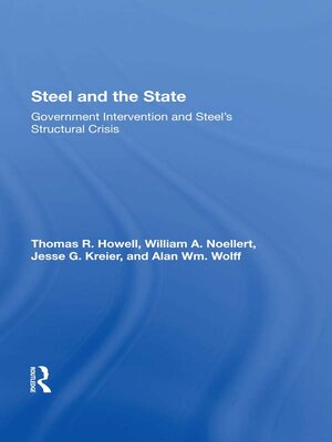 cover image of Steel and the State